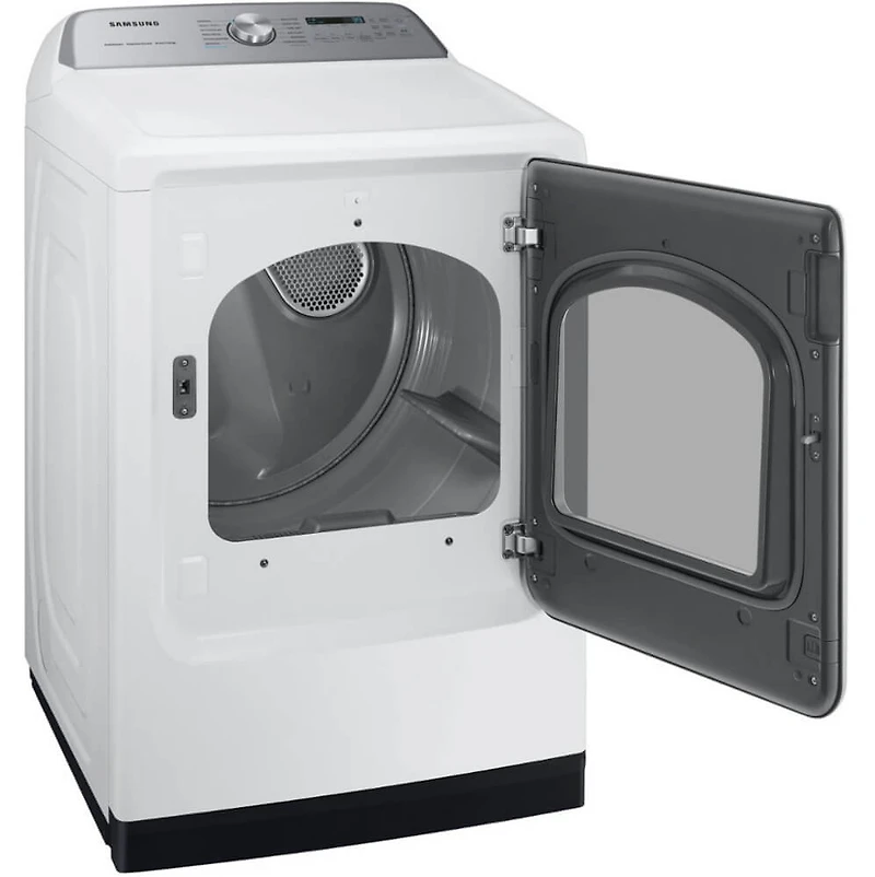 7.4 Cu. Ft. White Top Load High Efficiency Smart Electric Dryer