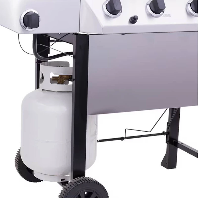 Thermos 4-Burner Portable Propane Grill - Stainless Steel - OPEN BOX
