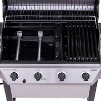 Thermos 4-Burner Portable Propane Grill - Stainless Steel - OPEN BOX