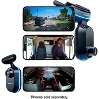 iQ 1K Smart Dash Cam with Wi-Fi and GPS - Black