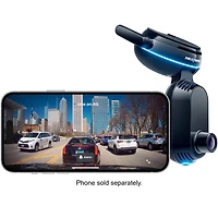 iQ 4K Smart Dash Cam with Wi-Fi and GPS - Black