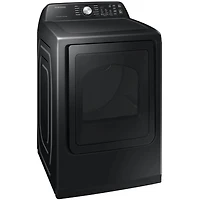 7.4 Cu. Ft. Black Top Load High Efficiency Smart Electric Dryer