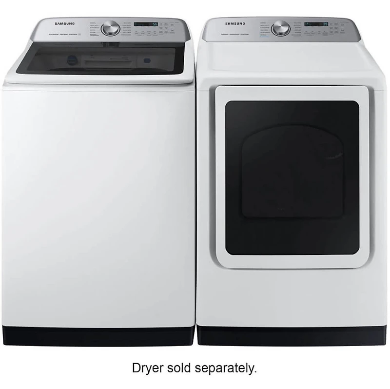 5.5 Cu. Ft. White High-Efficiency Top Load Smart Washer with Impeller