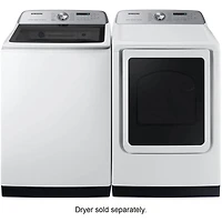 5.5 Cu. Ft. White High-Efficiency Top Load Smart Washer with Impeller