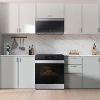 6.3 Cu. Ft. Bespoke Stainless Steel Slide-In Electric Range