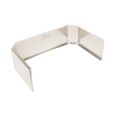 6 inch Range Stackable Duct Covering - Stainless