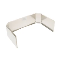 6 inch Range Stackable Duct Covering - Stainless