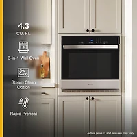 27 inch Stainless Steel Built-In Single Electric Wall Oven