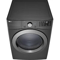 7.4 Cu. Ft. Middle Black Ultra Large Capacity Front Load Electric Dryer - OPEN BOX