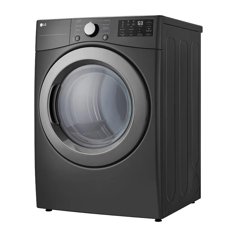 7.4 Cu. Ft. Middle Black Ultra Large Capacity Front Load Dryer