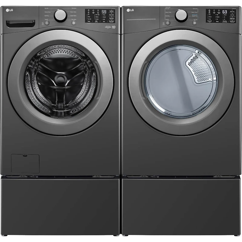 5.0 Cu. Ft. Middle Black Ultra Large Capacity Front Load Washer