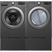 5.0 Cu. Ft. Middle Black Ultra Large Capacity Front Load Washer
