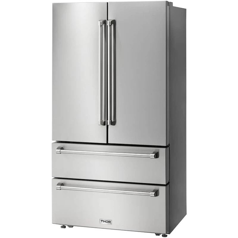 22.5 Cu. Ft. Stainless 4-Door French Door Refrigerator