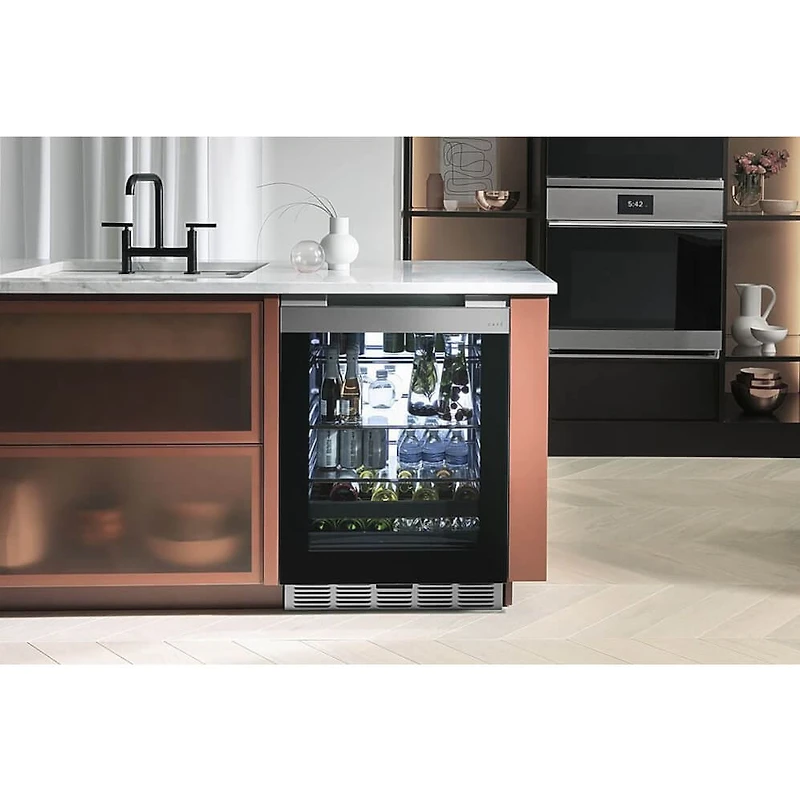 126 Can Platinum Glass Built-In Beverage Center