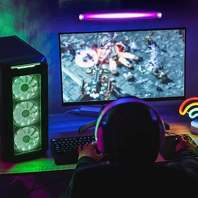 Illuminessence Rechargeable Multi-Color Beam Light with Suction Mount - OPEN BOX