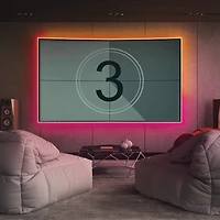 32.8ft Sound Reactive Smart Multi-Color Multi-White LED Light Strip