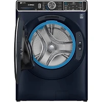 5.3 Cu. Ft. Sapphire Blue Front Load Stackable Smart Washer