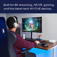 Pro 6E Tri-Band Mesh Wifi Router - 1 Pack