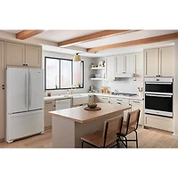 30 inch White Built-In Electric Double Wall Oven