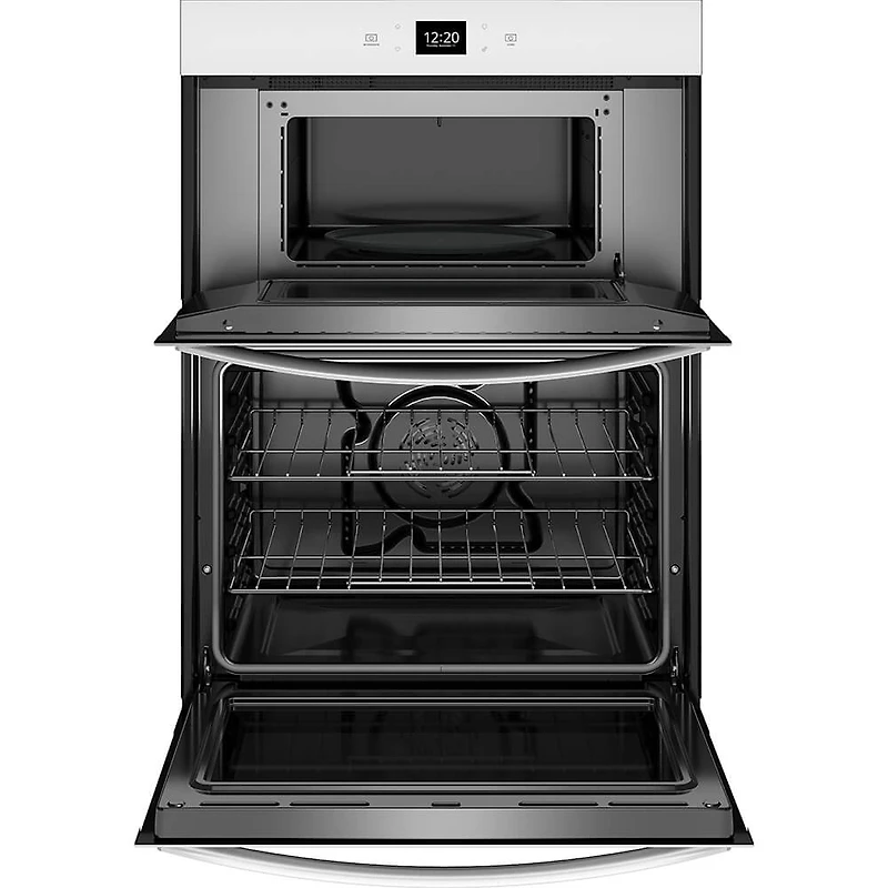 30 inch White Built-In Electric Double Wall Oven