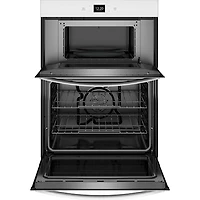 30 inch White Built-In Electric Double Wall Oven