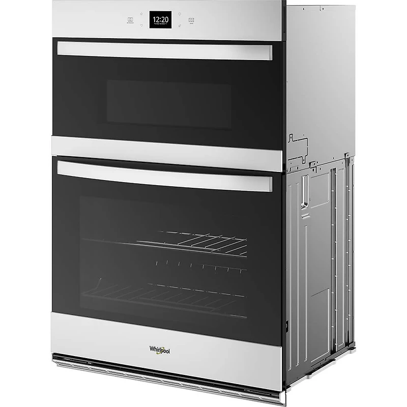 30 inch White Built-In Electric Double Wall Oven