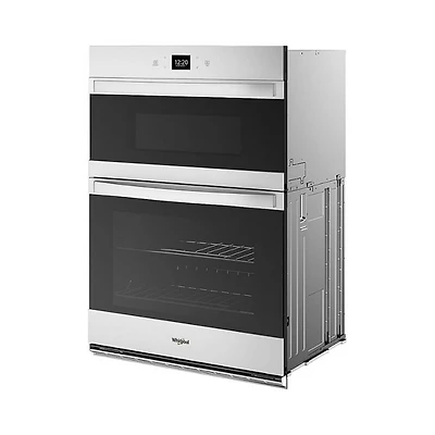 30 inch White Built-In Electric Double Wall Oven
