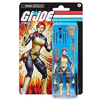 6 inch G.I. Joe Classified Series Retro Cardback Scarlett Action Figure