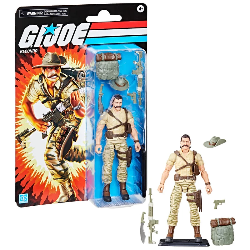 6 inch GI Joe Classified Series Retro Cardback Recondo Action Figure