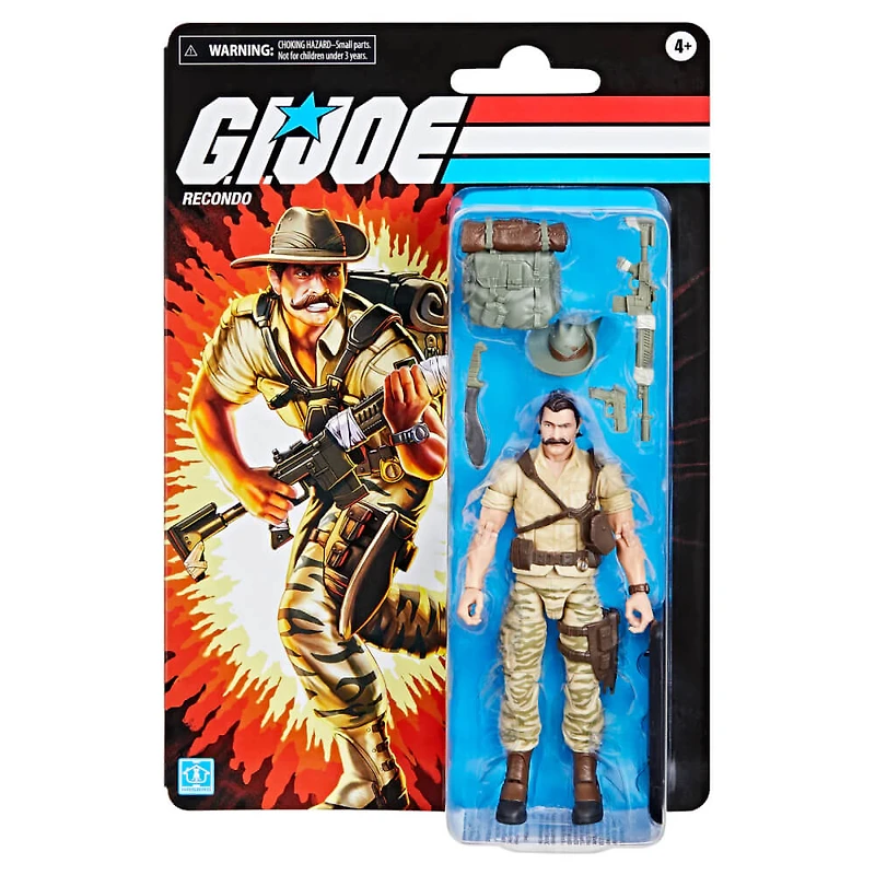 6 inch GI Joe Classified Series Retro Cardback Recondo Action Figure
