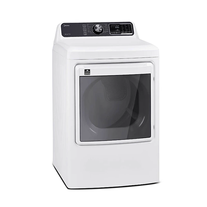 7.5 Cu. Ft. White Front Load Electric Dryer - OPEN BOX