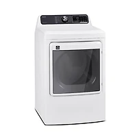 7.5 Cu. Ft. White Front Load Electric Dryer - OPEN BOX