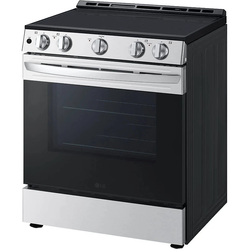 6.3 Cu. Ft. Stainless Slide-In Electric Range