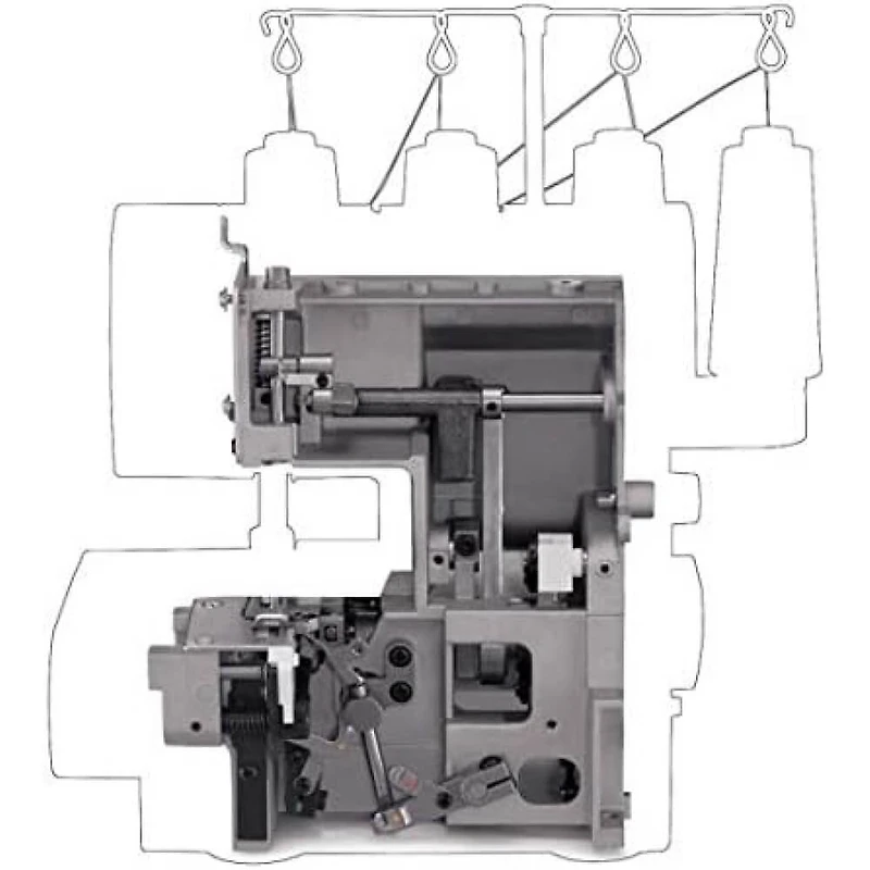 X5004-HD Heavy Duty OverLock Serger Machine - Factory Refurbished