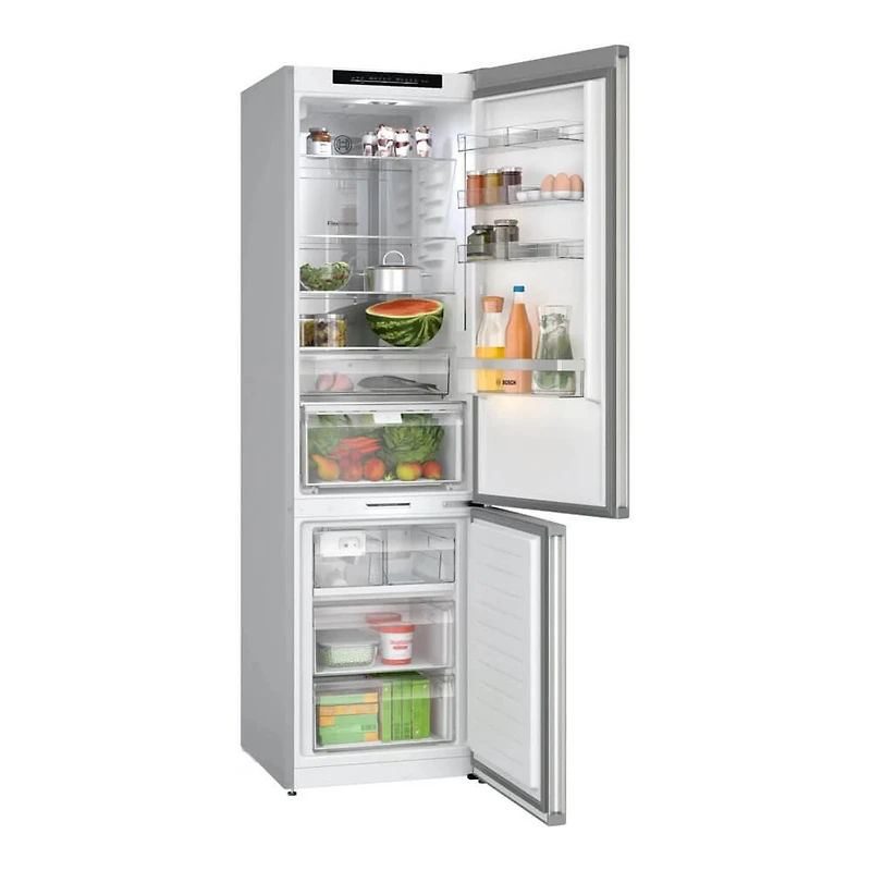 12.8 Cu. Ft. 800 Series Stainless Steel Bottom-Freezer Counter-Depth Smart Refrigerator