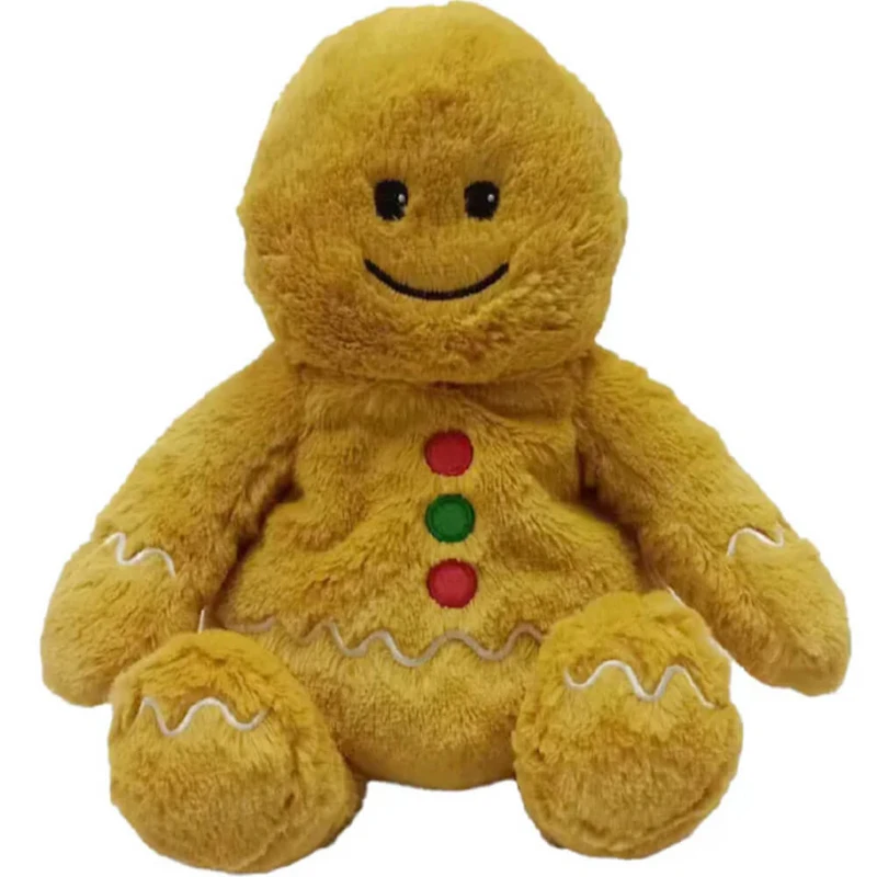 Microwavable French Lavender Scented Plush Gingerbread Boy