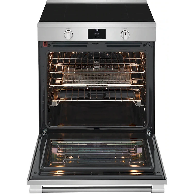 6.2 Cu. Ft. Stainless Slide-In Electric Convection Range with Air Fry