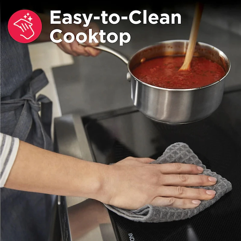 6.2 Cu. Ft. Stainless Slide-In Electric Convection Range with Air Fry