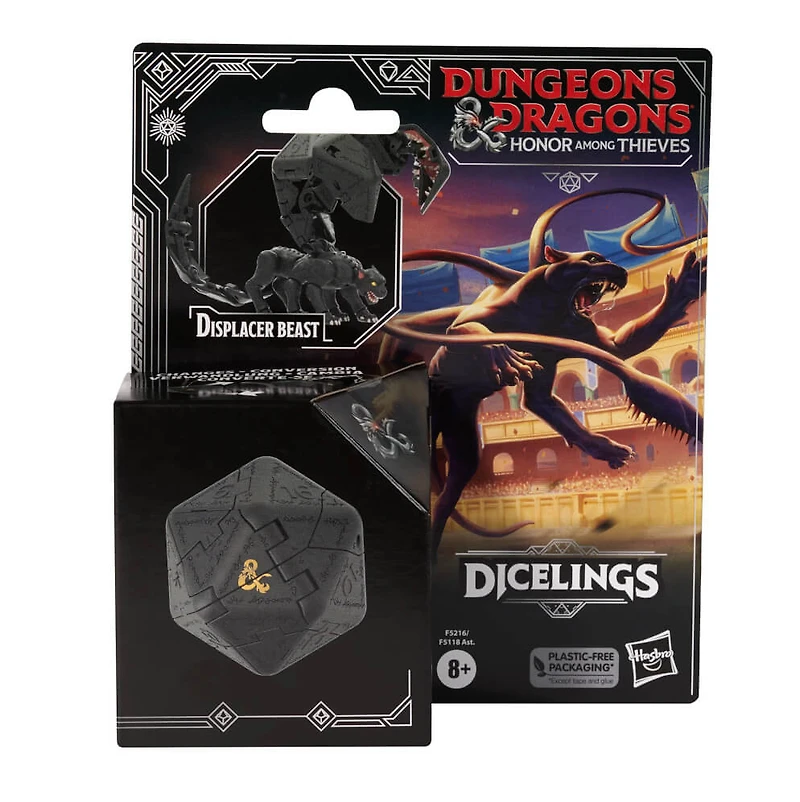 Dungeons & Dragons Honor Among Thieves D&D Dicelings Displacer Beast Action Figure