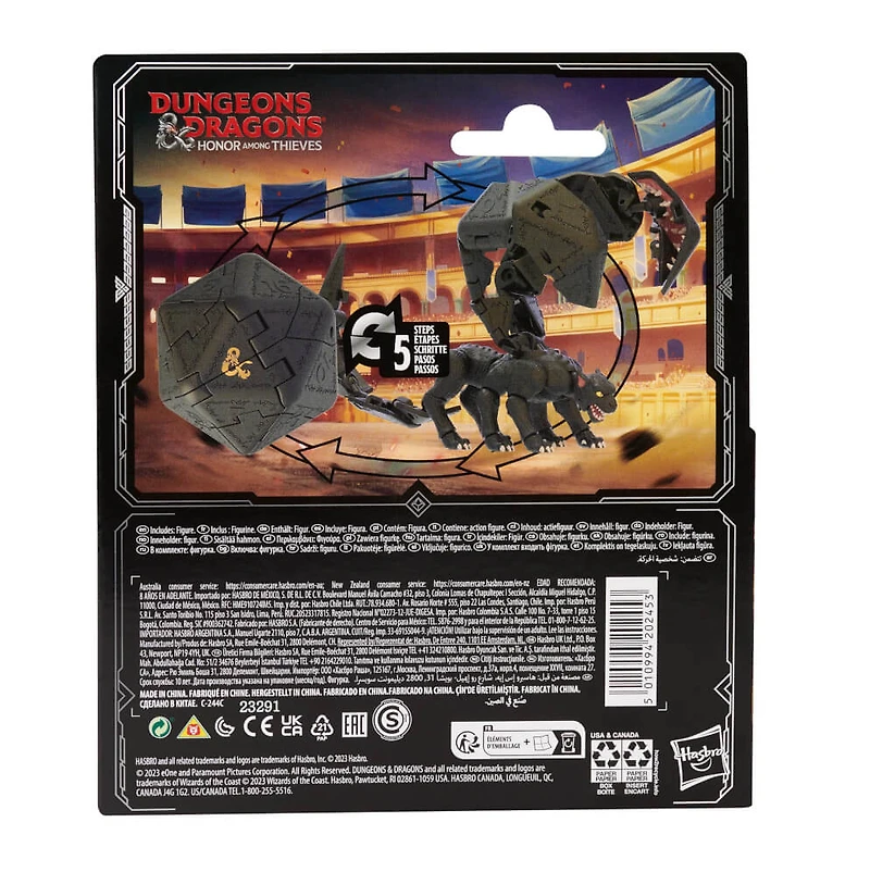 Dungeons & Dragons Honor Among Thieves D&D Dicelings Displacer Beast Action Figure