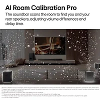 Home Theater Soundbar Channel with Rear Speakers and WOW Orchestra