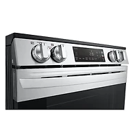 6.3 Cu. Ft. Stainless Slide-In Electric Range