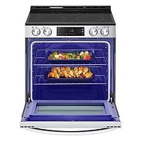 6.3 Cu. Ft. Stainless Slide-In Electric Range