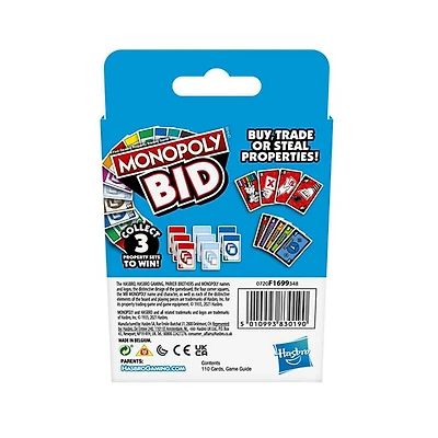 Monopoly Bid Game