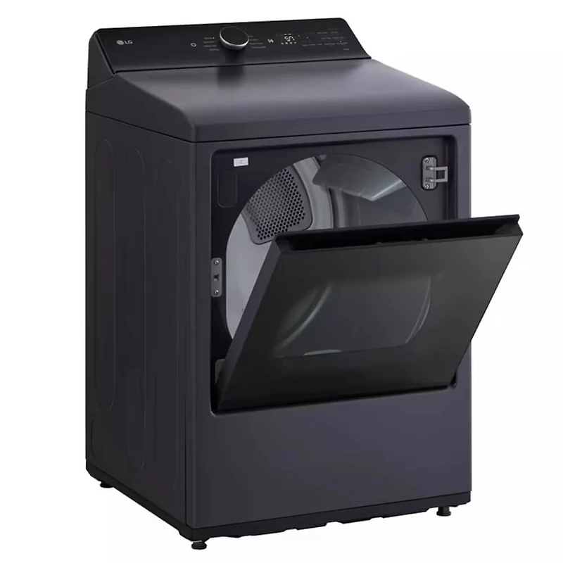 7.3 Cu. Ft. Ultra Large Capacity Top Load High Efficiency Matte Black Electric Dryer