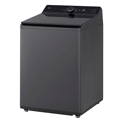 5.5 Cu. Ft. Matte Black Mega Capacity Top Load Washer w/ EasyUnload