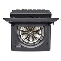 5.5 Cu. Ft. Matte Black Mega Capacity Top Load Washer w/ EasyUnload