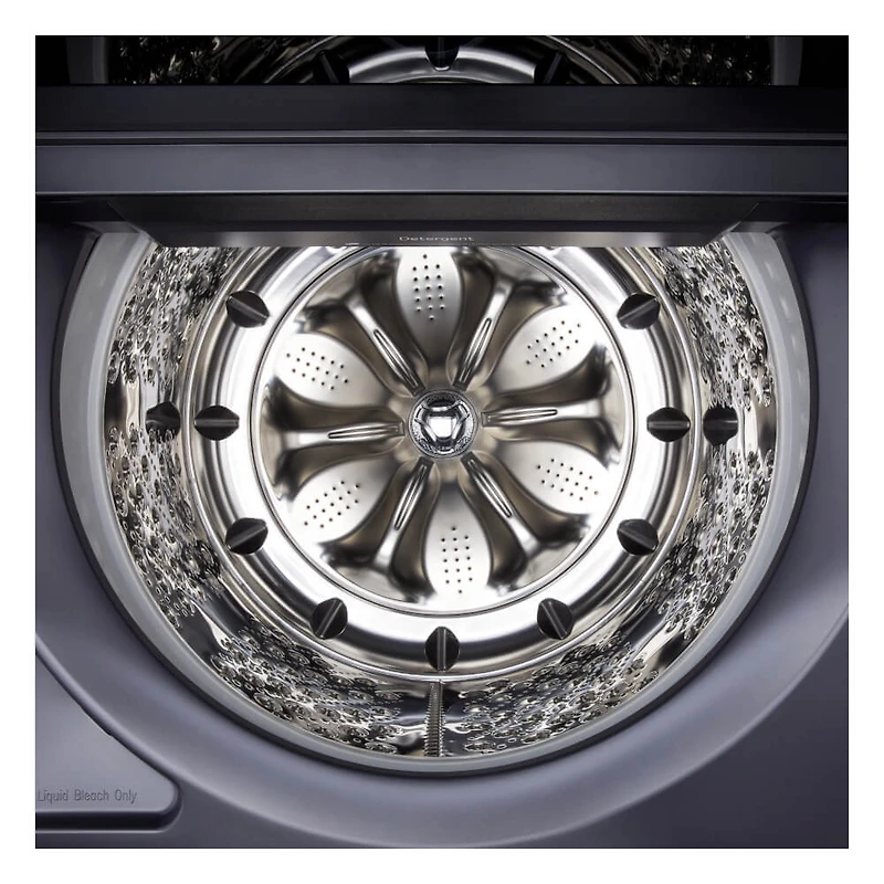 5.5 Cu. Ft. Matte Black Mega Capacity Top Load Washer w/ EasyUnload