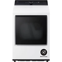 7.3 Cu. Ft. White Top Load High Efficiency Smart Electric Dryer