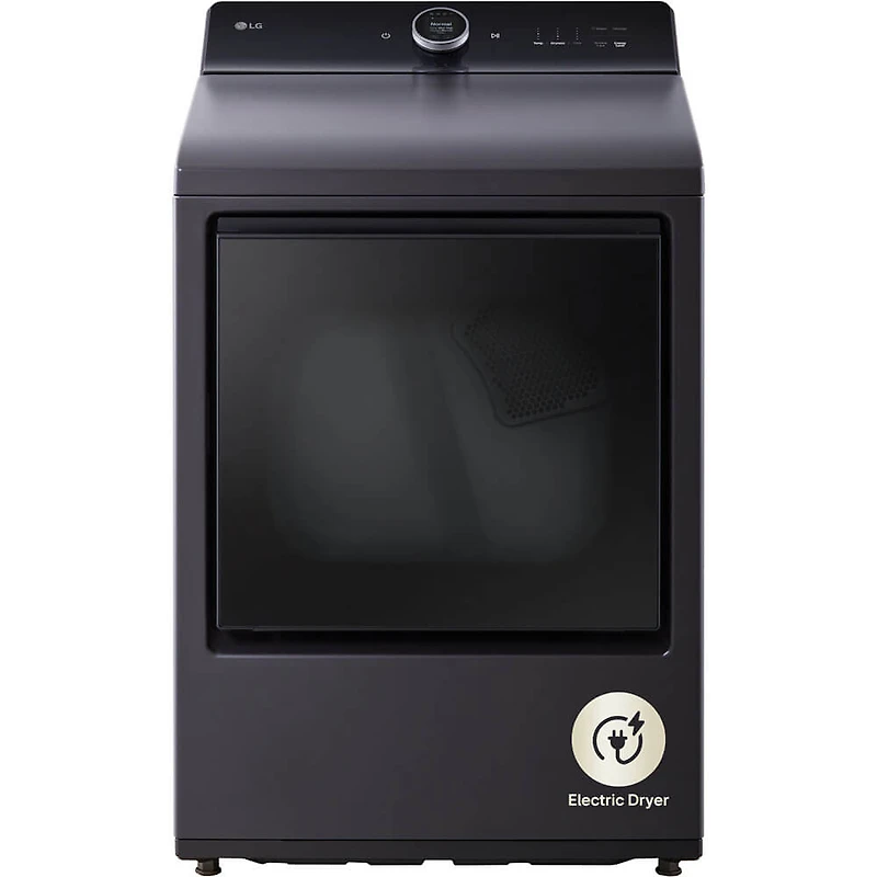 7.3 Cu. Ft. Matte Black Top Load High Efficiency Smart Electric Dryer